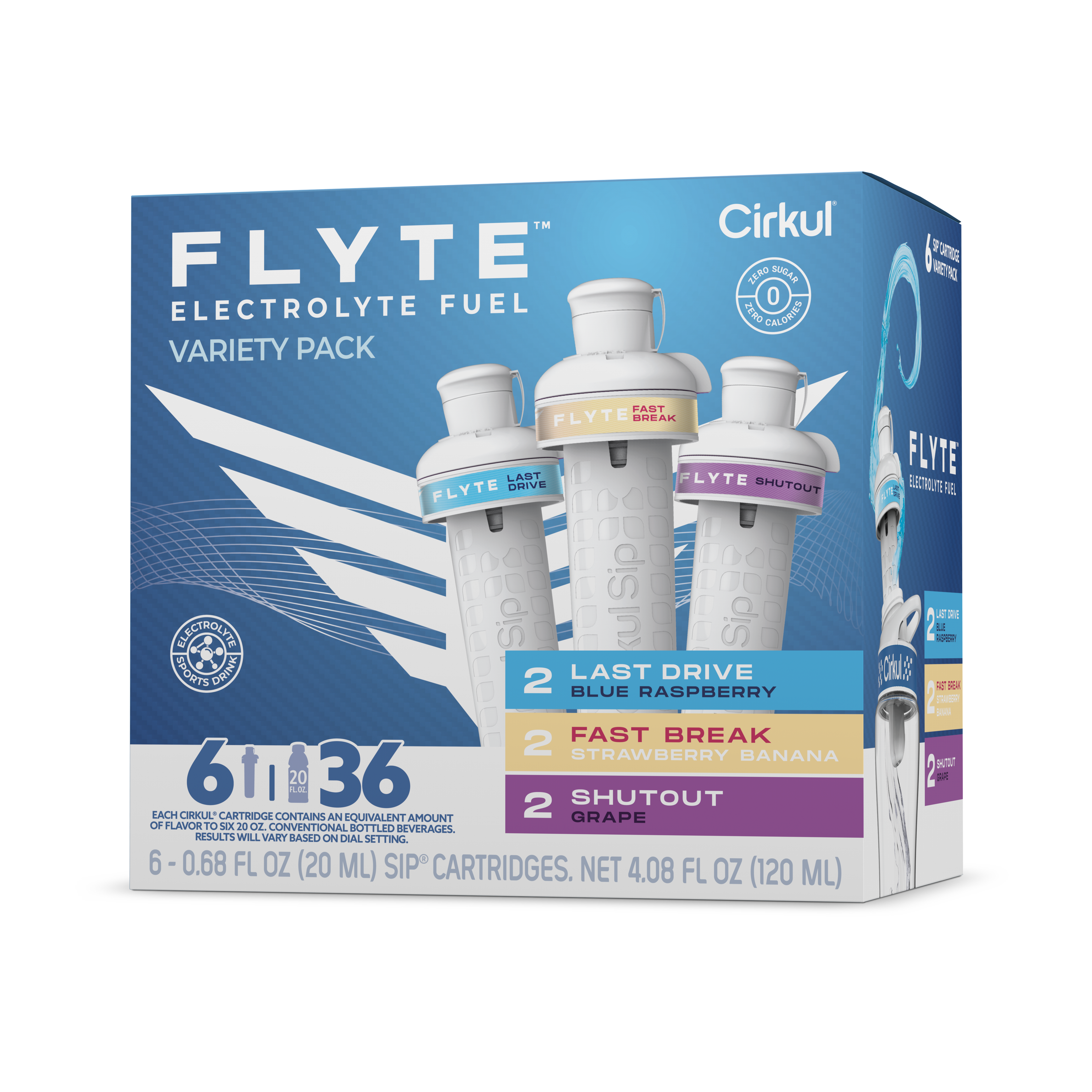 Flyte® 6-Pack Variety Pack - Classic Finish