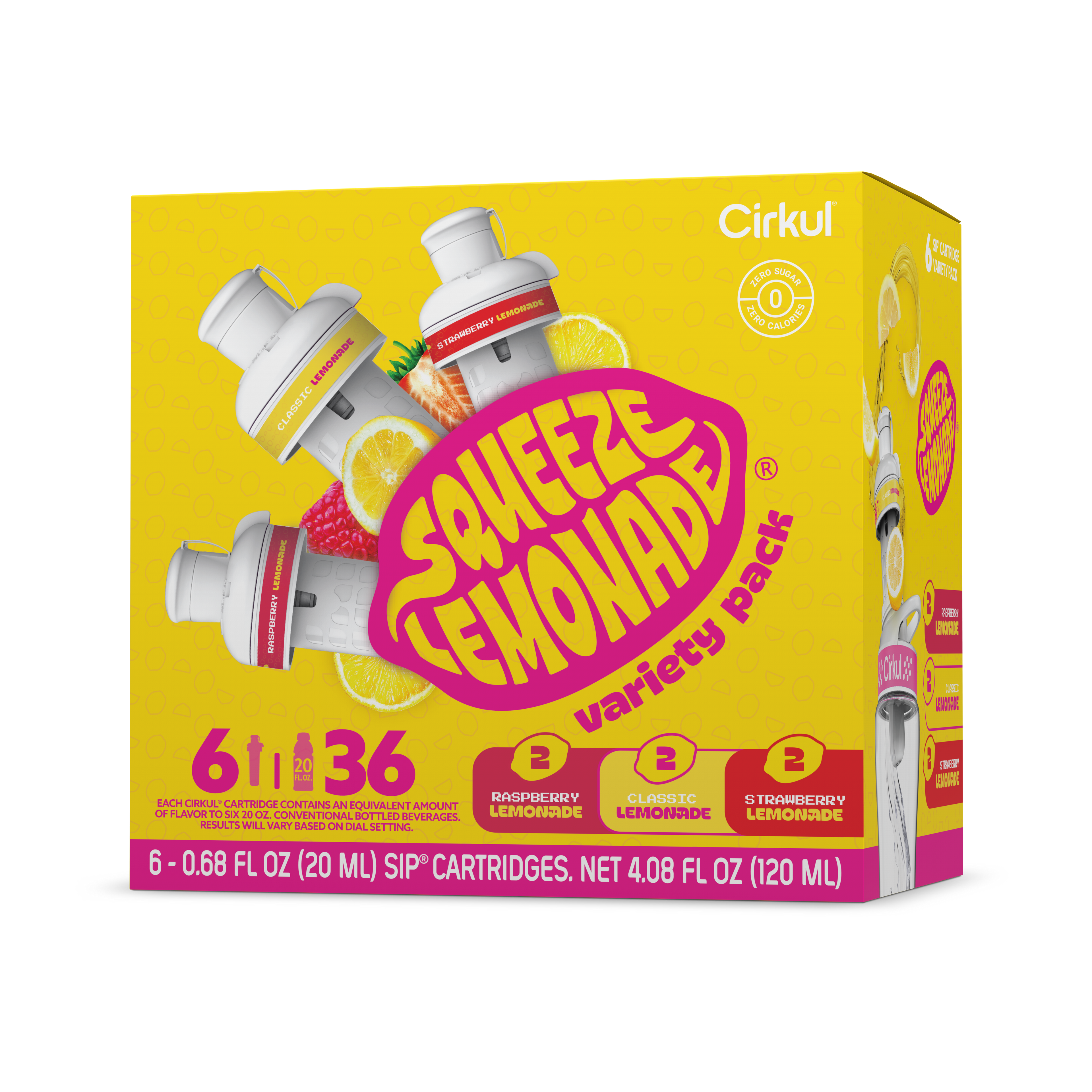 Squeeze ® 6-Pack Variety Pack - Classic Finish
