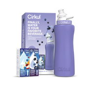 32oz. Matte Periwinkle Stainless Steel Bottle Starter Kit - Home Choice