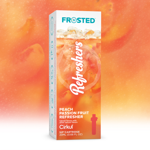 Frosted Peach Passion Fruit Refresher - Simple Edit