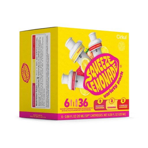 Squeeze ® 6-Pack Variety Pack - Classic Finish